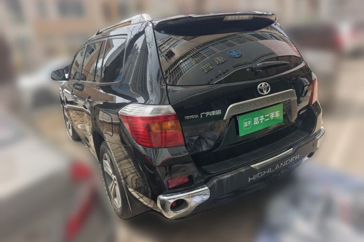 Used Toyota Highlander 2009 3.5L 4x4 7-Seater Luxury Edition Rear Left 45 Deg