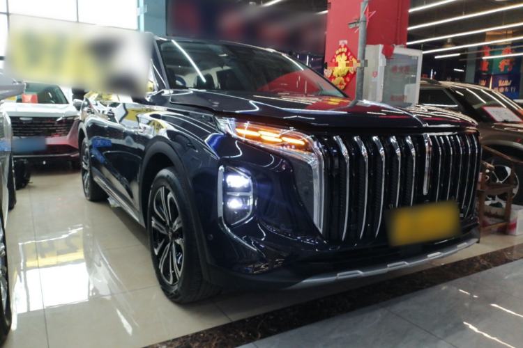 Used Hongqi HS7 2023 2.0T Automatic All-Wheel-Drive Flagship Edition Six Seats Exterior 2