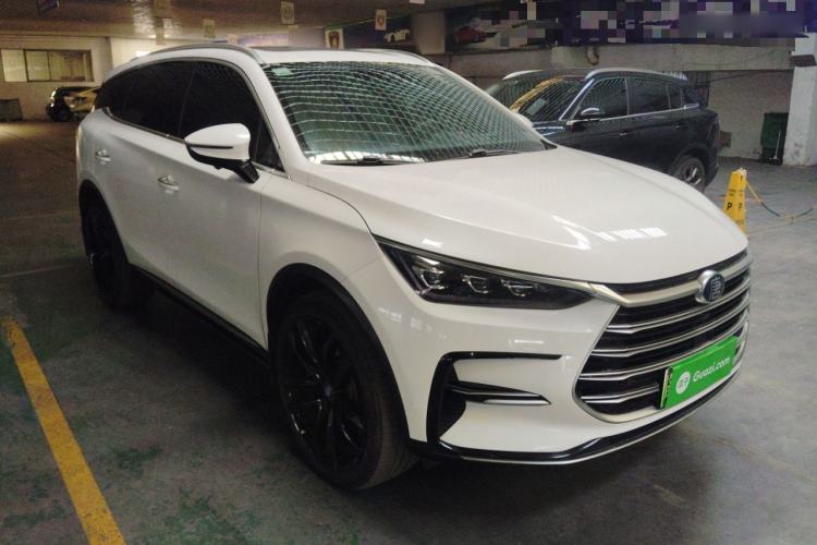 Used BYD Tang New Energy 2021 DM 2.0T Four-Wheel Drive High-Performance Flagship Model Front Right 45 Deg