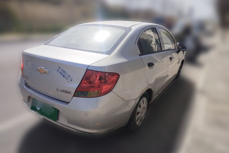 Used Chevrolet Sail 2013 Sedan 1.2L AMT Ideal Edition Rear Right 45 Deg