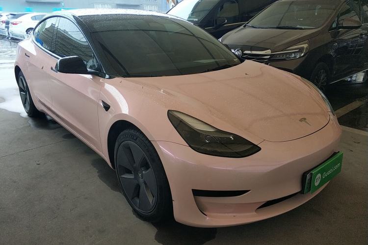 Used Tesla Model 3 2022 Rear-Wheel-Drive Version Front Right 45 Deg