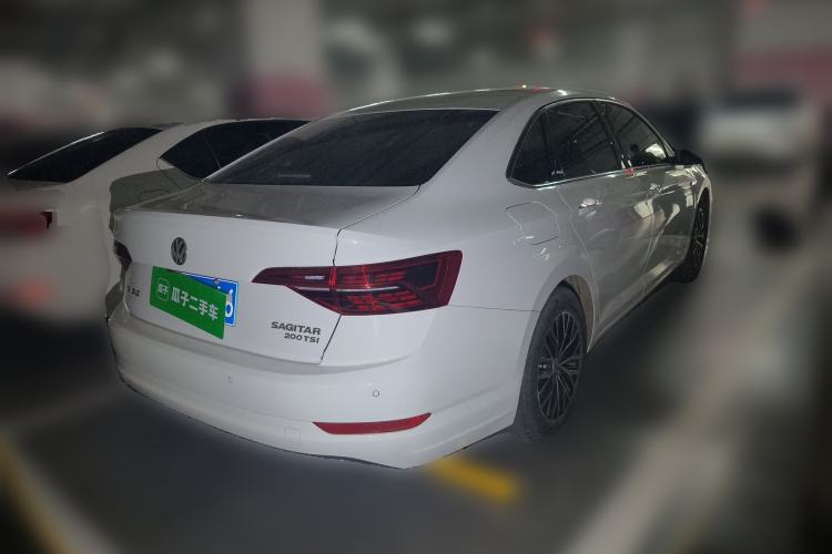 Used Volkswagen Sagitar 2020 200TSI DSG Comfort Version China VI Standard Rear Right 45 Deg