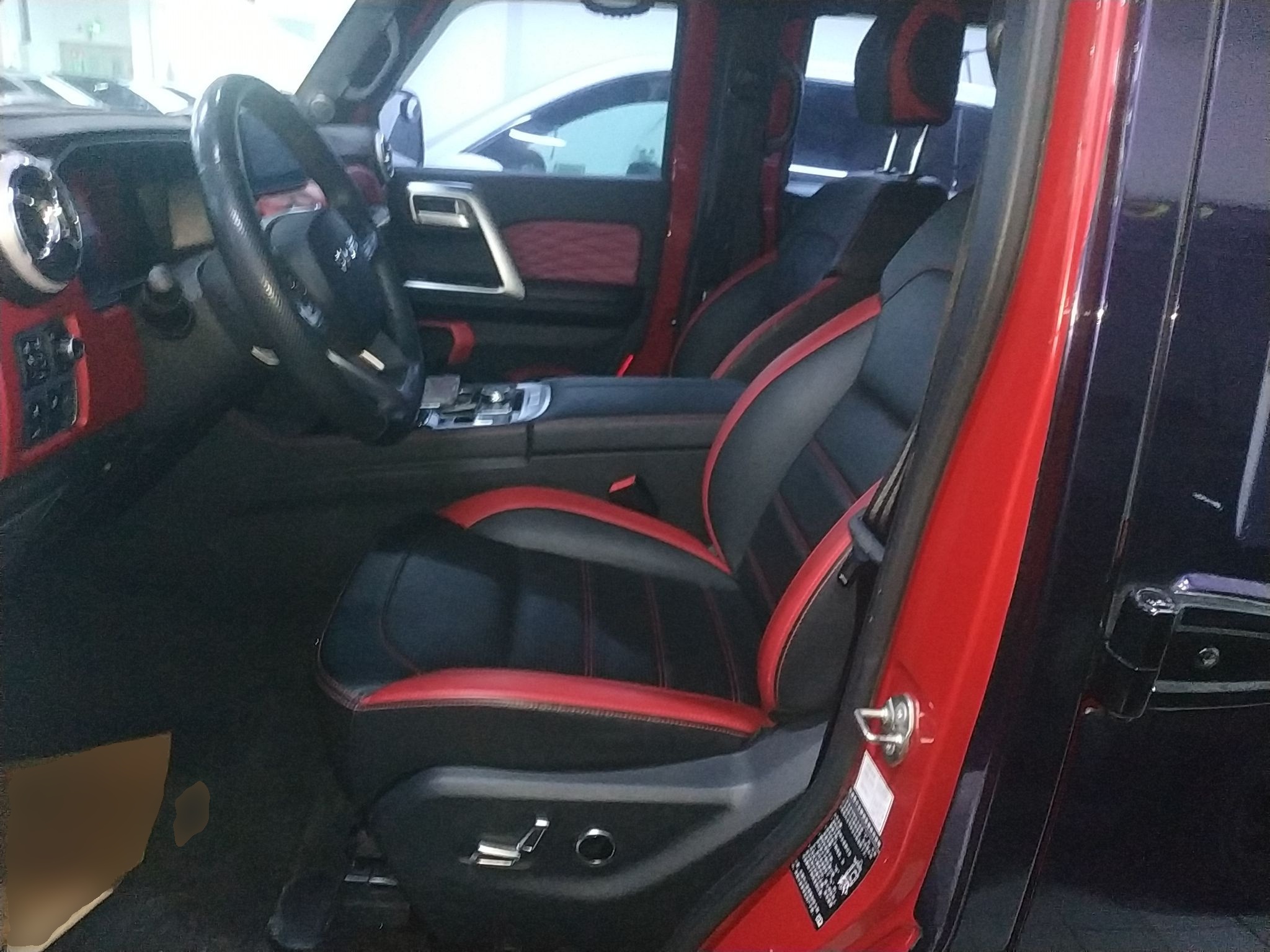 Avant de la voiture
