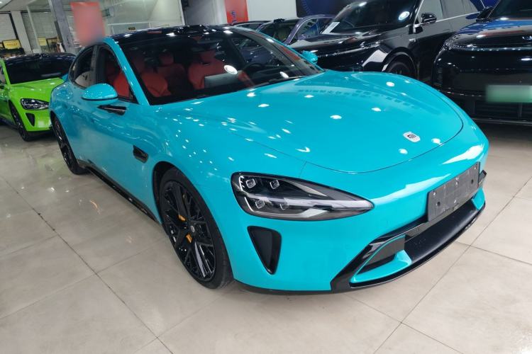 Used Xiaomi Auto SU7 2024 Four-Wheel Drive Ultra-Long Range Advanced Intelligent Driving Max Edition Front Right 45 Deg