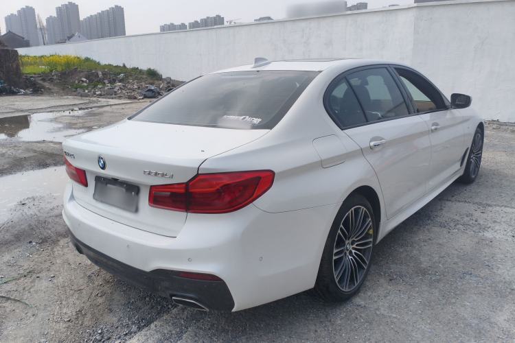 Used BMW 5 Series 2018 530Li Leading Model M Sport Package Rear Right 45 Deg
