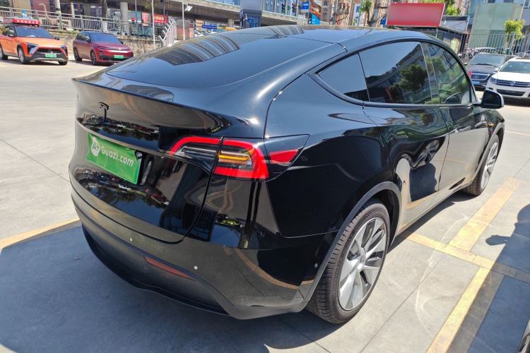 Used Tesla Model Y 2022 Revised Version Rear-Wheel Drive Rear Right 45 Deg