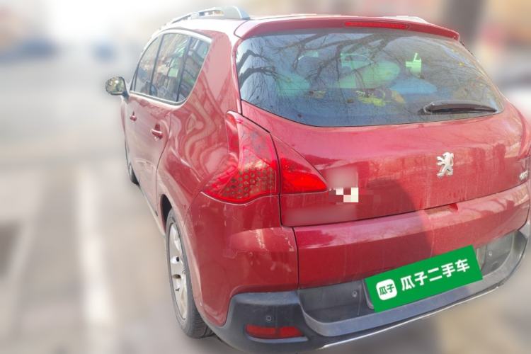 Used Peugeot 3008 2011 1.6T Fashion Edition Rear Left 45 Deg