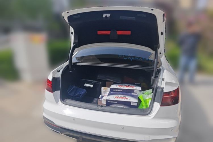 Used Audi A4L 2022 40 TFSI Fashion Dynamic Model Trunk