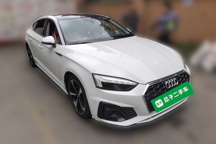 Used Audi A5 2021 Sportback 40 TFSI Fashionable and Dynamic Model Front Right 45 Deg