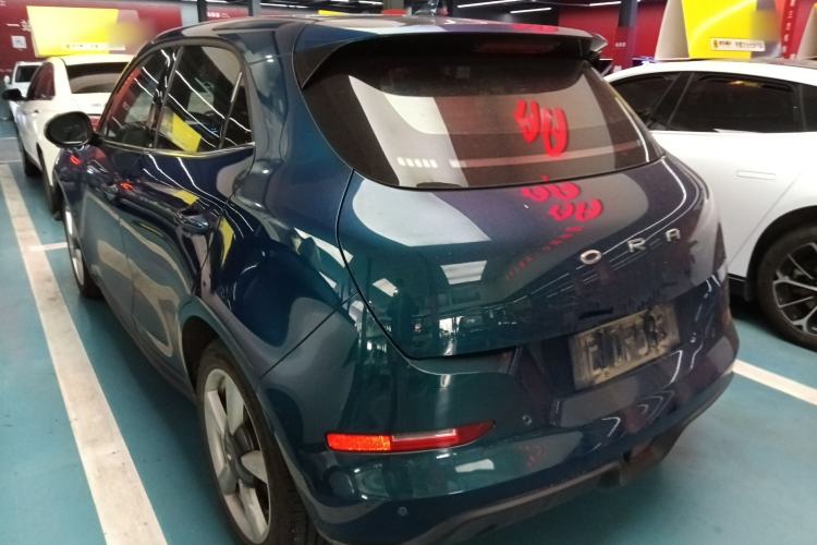 Used ORA Good Cat 2021 400km Standard Range Venus Edition Lithium Iron Phosphate Rear Left 45 Deg