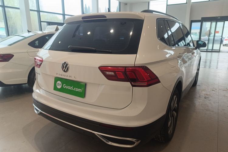 Used Volkswagen Tiguan L 2023 330TSI Automatic Two-Wheel Drive Comfort Edition Rear Right 45 Deg