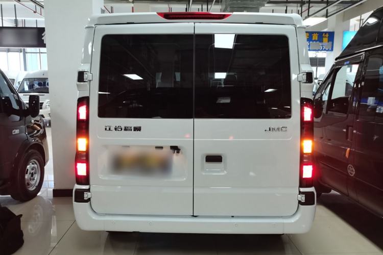 Used JMC Fushun 2025 2.0T 6MT Diesel Short-Wheelbase Low-Roof Commercial Multi-Purpose Passenger Vehicle with 5/6 Seats and Twin-Swing Tailgate
