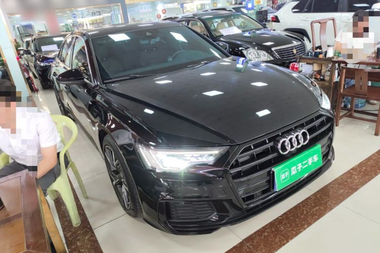 Used Audi A6L 2021 40 TFSI Luxury Dynamic Edition Front Right 45 Deg