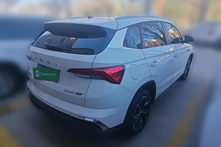 Used Skoda Kamiq 2020 Facelifted GT 1.5L Automatic Flagship Version China VI Standard Rear Right 45 Deg