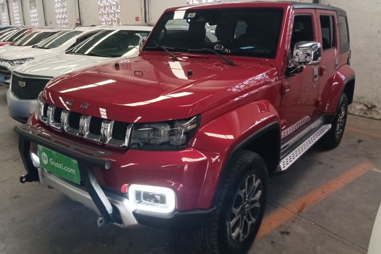 Used BAIC Off-Road BJ40 2019 2.3T Automatic Four-Wheel Drive Urban Hunter Edition Premium Model China VI Emission Standard