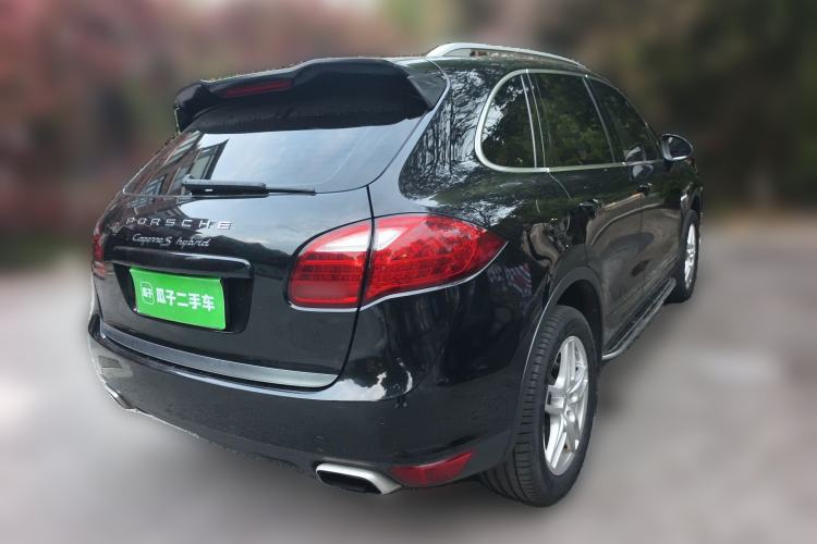 Used Porsche Cayenne 2011 Cayenne S Hybrid 3.0T Rear Right 45 Deg