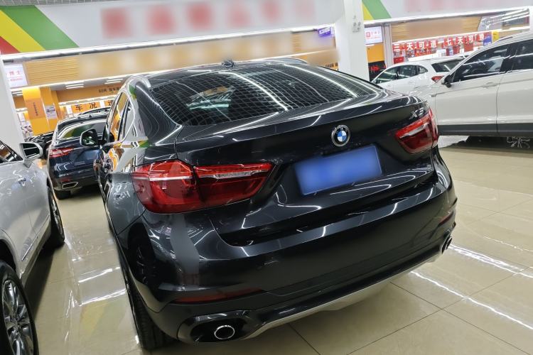 Used BMW X6 2015 xDrive35i Luxury Edition Rear Left 45 Deg