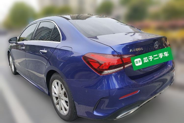 Used Mercedes-Benz A-Class 2020 Restyled A 200 L Sport Sedan Fashion Version Rear Left 45 Deg