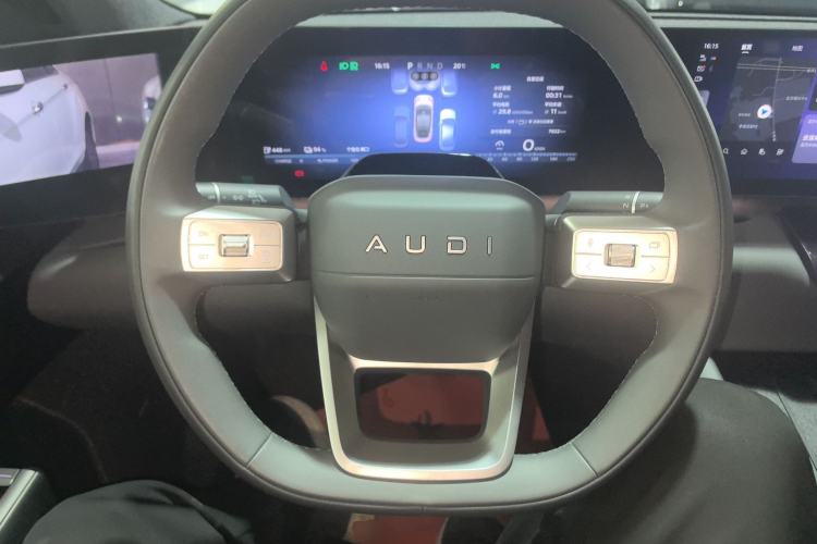 Used Audi E5 Sportback 2026 Pioneer Quattro Model Steering Wheel