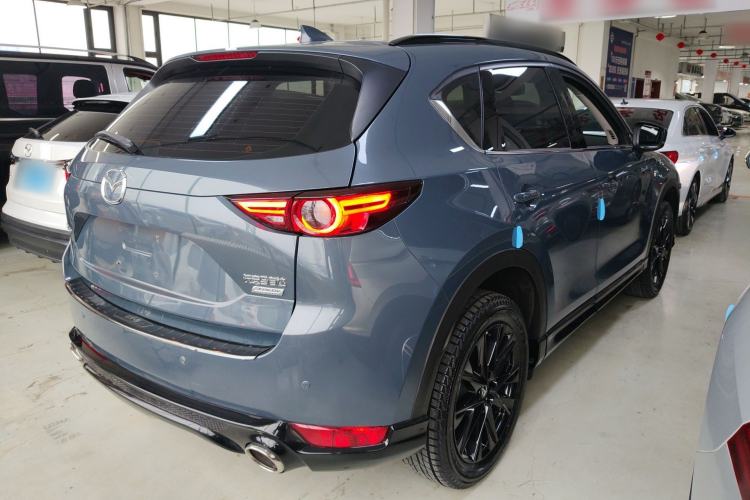 Used Mazda CX-5 2021 2.5L Automatic 4x4 Black Knight Rear Right 45 Deg