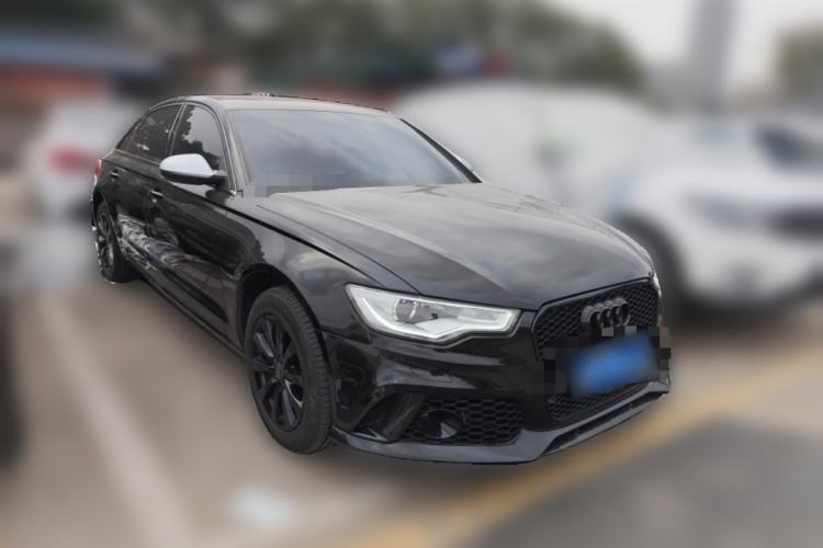 Used Audi A6L 2014 TFSI Standard Model Front Right 45 Deg