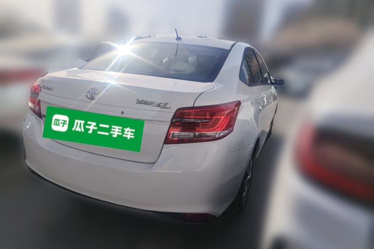 Used Toyota YARiS L Zhi Xiang 2017 1.5E CVT Dynamic Edition Rear Right 45 Deg