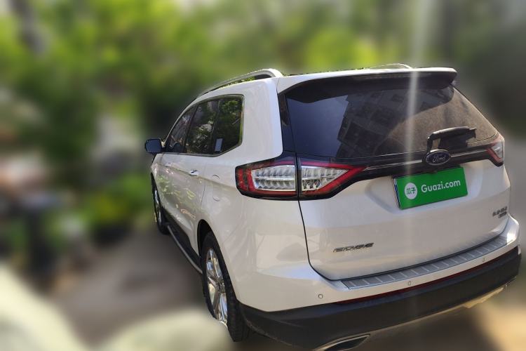 Used Ford Edge 2016 EcoBoost 245 Four-Wheel Drive Titanium Edition 7-Seater Rear Left 45 Deg