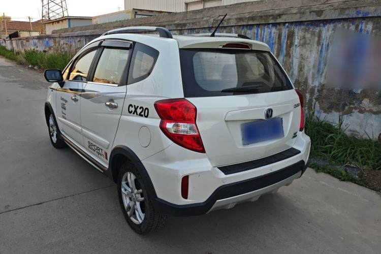 Used CHANGAN CX20 2014 1.4L IMT Sunroof Navigation Version China IV Standard Rear Left 45 Deg