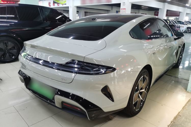 Used Xiaomi Auto SU7 2024 Rear-Drive Ultra-Long Range Advanced Pro-Level Intelligent Driving Version Rear Right 45 Deg