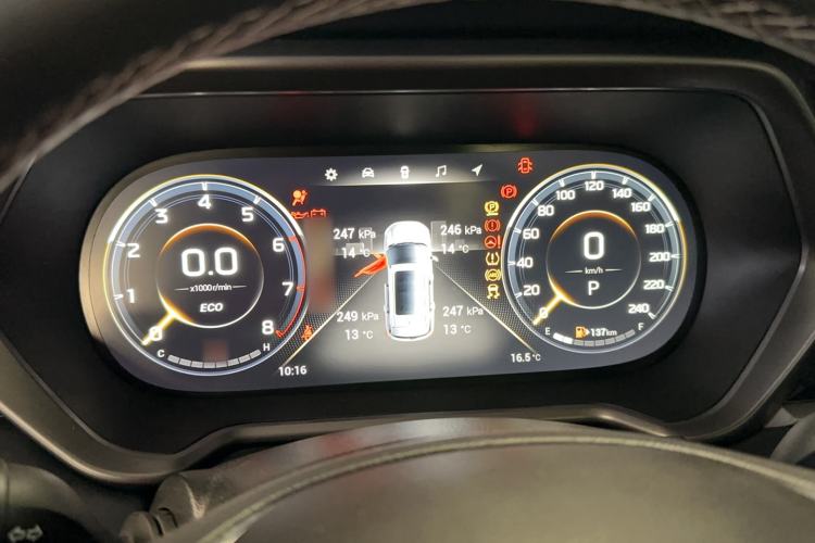 Used GAC Trumpchi GS4 2022 270T Automatic Smart Drive Technology Edition Instrument Cluster