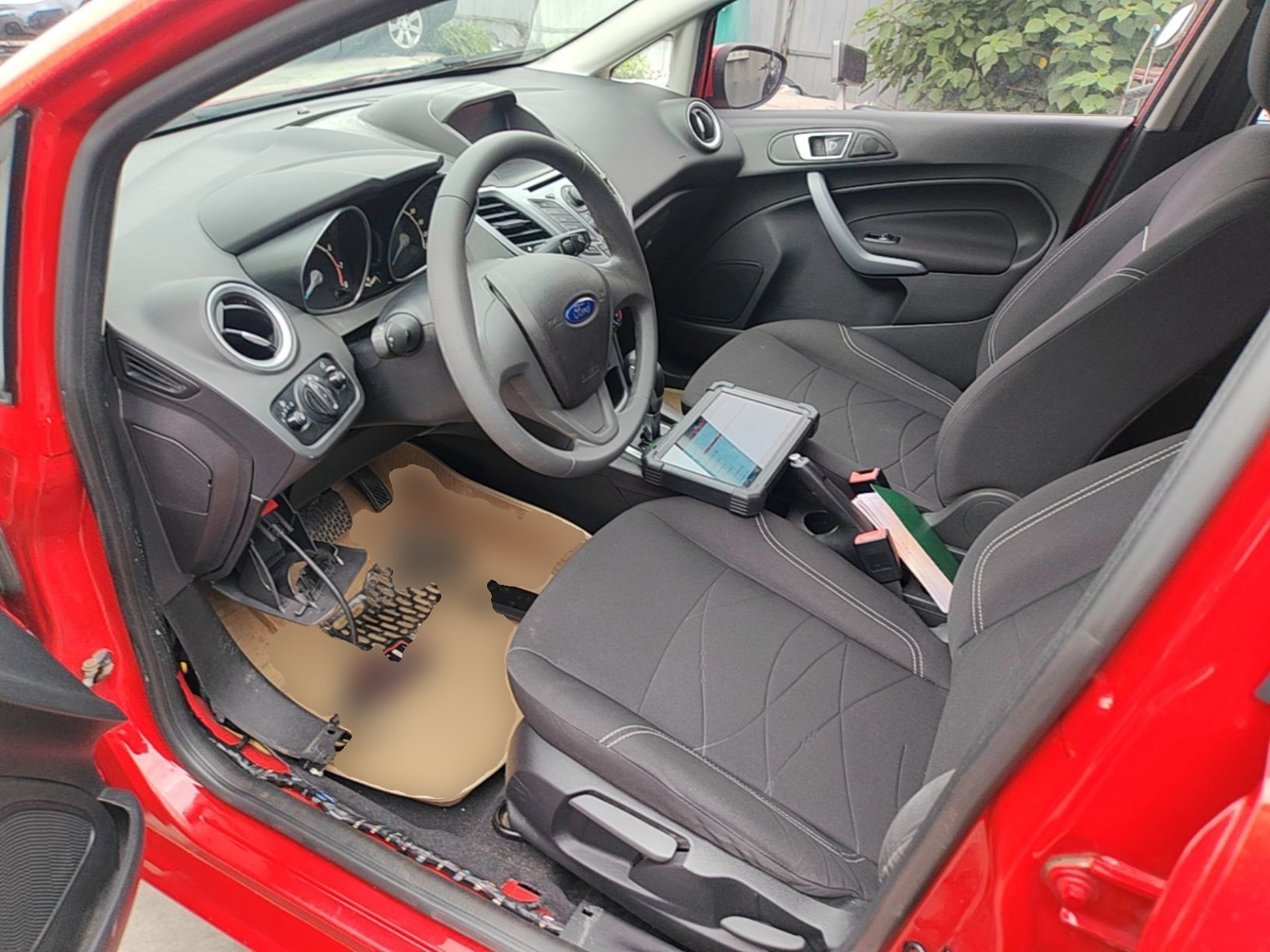 Interior delantero