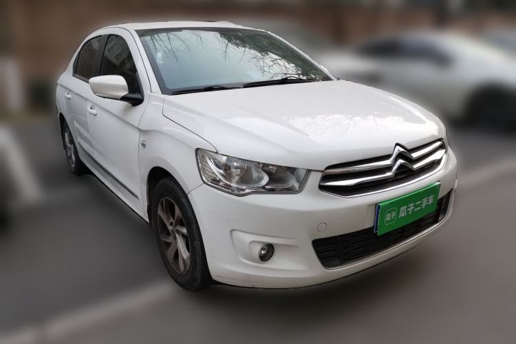 Used Citroen Elysee 2015 ZhiShang Edition 1.6L Automatic Comfort Version Front Right 45 Deg