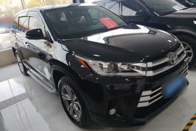 Used Toyota Highlander 2018 2.0T Four-Wheel Drive Elite Edition 7 Seats China VI Standard Front Right 45 Deg