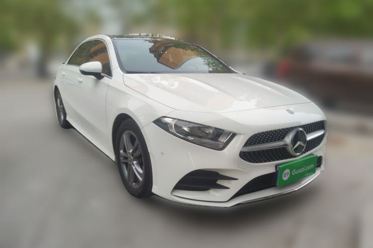 Used Mercedes-Benz A-Class 2020 Second Facelift A 180 L Sport Sedan Front Right 45 Deg