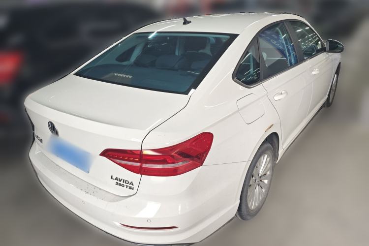 Used Volkswagen Lavida 2019 280TSI DSG Comfort Edition China VI standard Rear Right 45 Deg