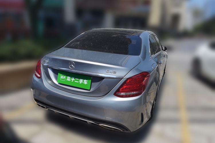 Used Mercedes-Benz C-Class 2016 C 200 L Sport Edition Rear Right 45 Deg