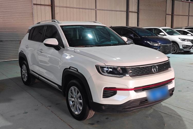 Used CHANGAN CS35PLUS 2021 Honor Million Edition 1.6L CVT Elite Model Front Right 45 Deg