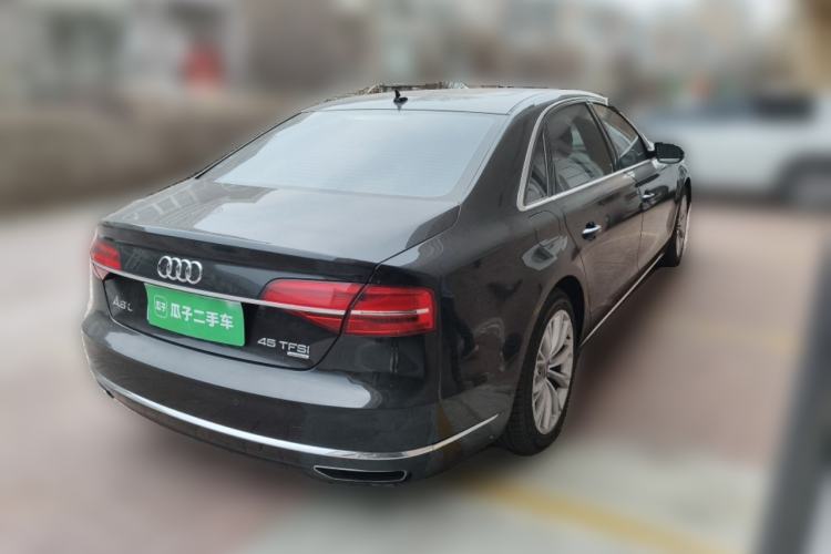 Used Audi A8 2014 A8L 45 TFSI quattro Luxury Model Rear Right 45 Deg