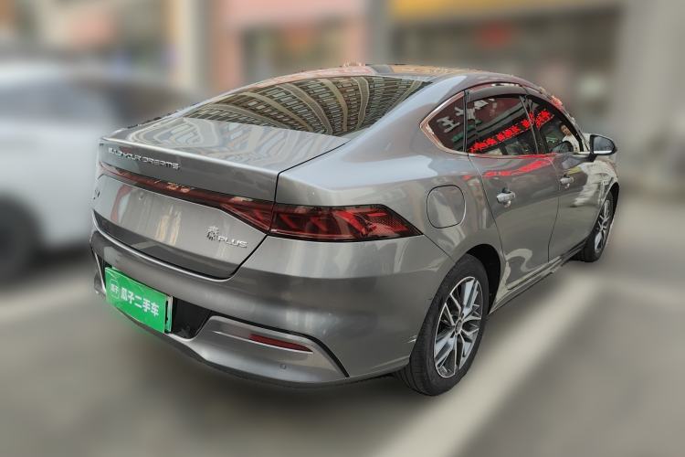 Used BYD Qin PLUS 2021 EV 500KM Luxury Model Rear Right 45 Deg