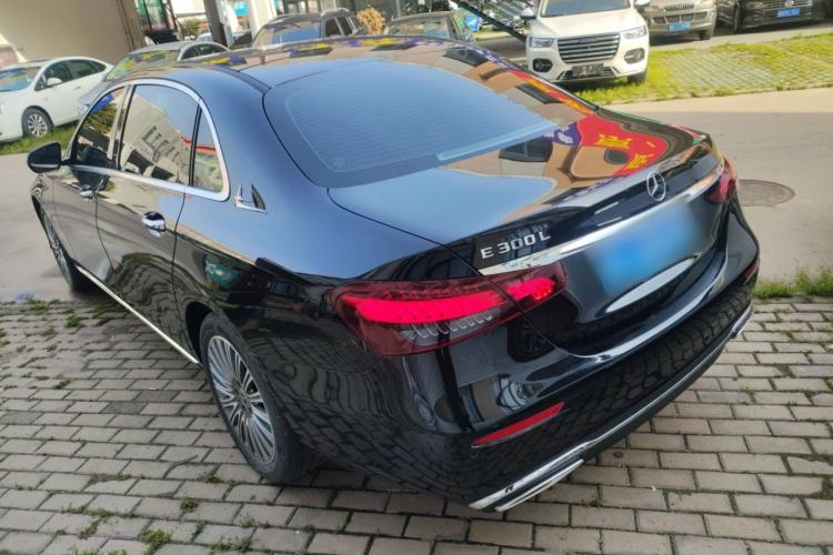 Used Mercedes-Benz E-Class 2023 E 300 L Stylish Model Rear Left 45 Deg