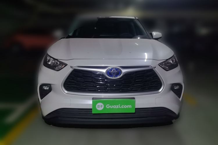 Used Toyota Highlander 2022 Dual-Engine 2.5L Two-Wheel Drive Elite Edition 7-Seater Front