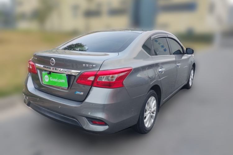 Used Nissan Sylphy 2019 1.6XV CVT Smart Connect Luxury Edition China V Standard Rear Right 45 Deg