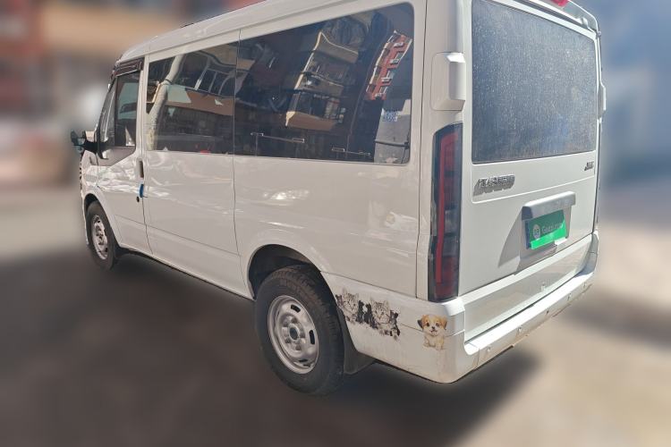 Used JMC Fushun 2023 2.0T Manual Short Wheelbase Low-Roof Commercial Multi-Purpose Passenger Vehicle 6 Seats with Lift-Up Tailgate
