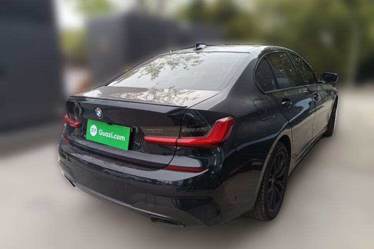 Used BMW 3 Series 2021 Second Facelift 325Li M Sport Night Edition Package Rear Right 45 Deg