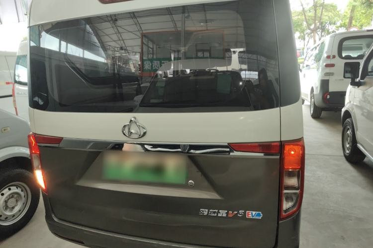 Used CHANGAN KUAYUE Xing V5 EV 2021 Luxury 6-Seater Passenger Bus with Lingdian System Rear