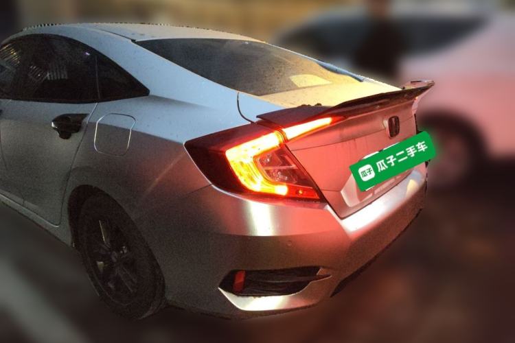 Used Honda Civic 2019 220TURBO CVT Dynamic Edition China VI Rear Left 45 Deg