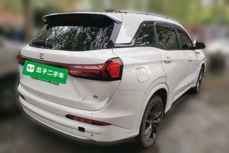 Used Landian E5 2024 Honor Edition 100KM Deluxe 7-Seater Rear Right 45 Deg