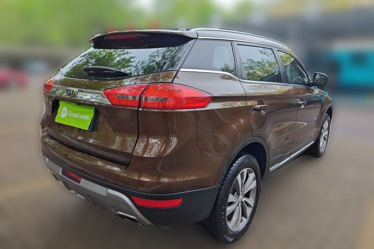 Used Geely Auto Emgrand X7 Sport 2016 1.8TD Automatic All-Wheel-Drive ZhiZun Edition Rear Right 45 Deg