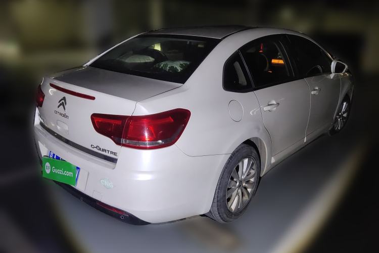 Used Citroen C-Quatre 2013 1.6L Manual Prestige CNG Model Rear Right 45 Deg