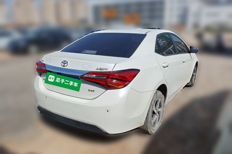 Used Toyota Levin 2017 Revised 185T CVT Elite Edition China V Standard Rear Right 45 Deg